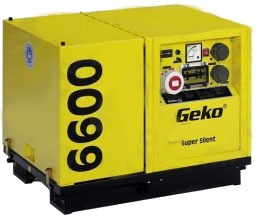 Запчати на бензогенератор Geko Геко 6600 ED-AA HEBA, 6600 ED-AA HHBA двигатель Honda GX 390 Low Noise