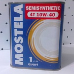 Масло для бензогенератора Mostela 10W-40 (1 л)